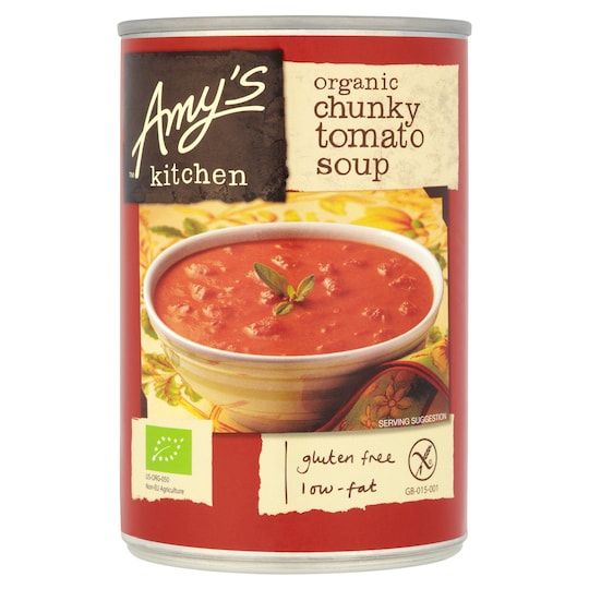 Amy S Kitchen Gluten Free Chunky Tomato Soup 400g Tesco Groceries