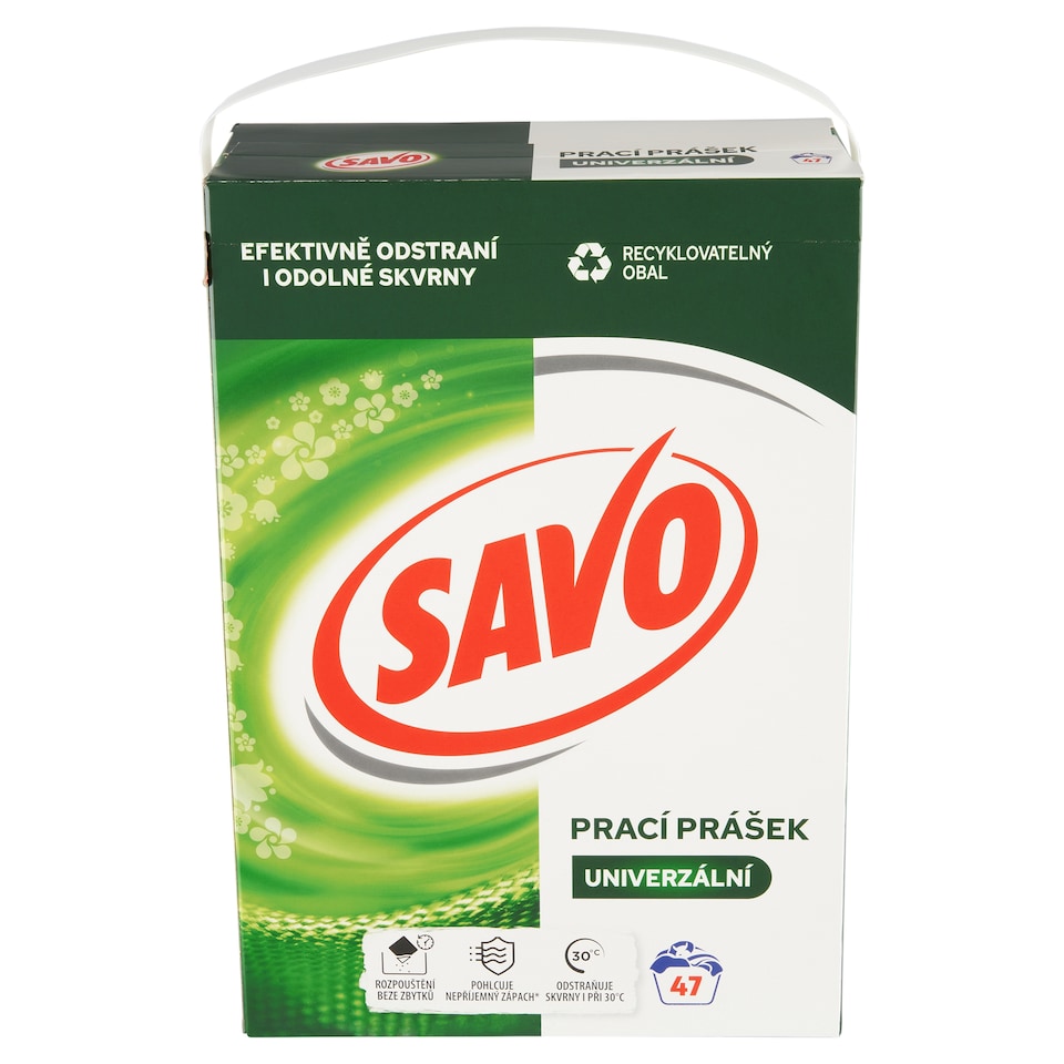 image 1 of Savo Universal Washing Powder 47 Washes 3.29 kg