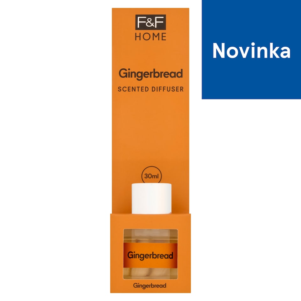 obrázok 1 z F&F Home Gingerbread aróma difuzér 30 ml