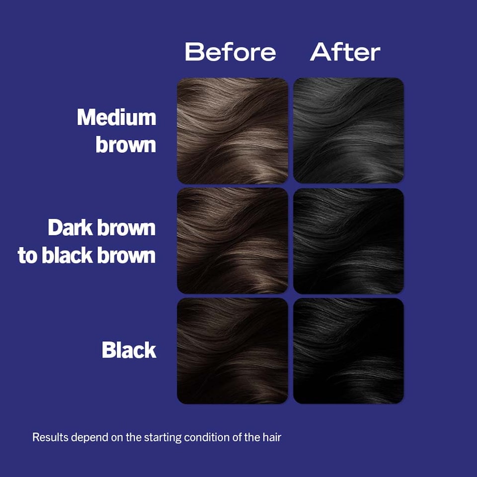 image 1 of Schwarzkopf Live Intense Colour Permanent Hair Dye - Deep Black 099