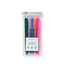 Paperchase Rodeo Stars 5 Pack Shimmer Markers