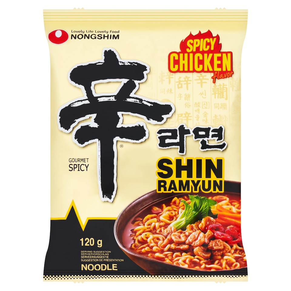 Nongshim Shin Ramyun Spicy Chicken Flavour 120g