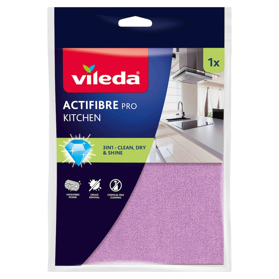 Vileda Actifibre mikrohadřík do kuchyně 1 ks