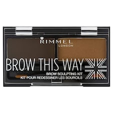 Rimmel Brow This Way Kit Dark Brown