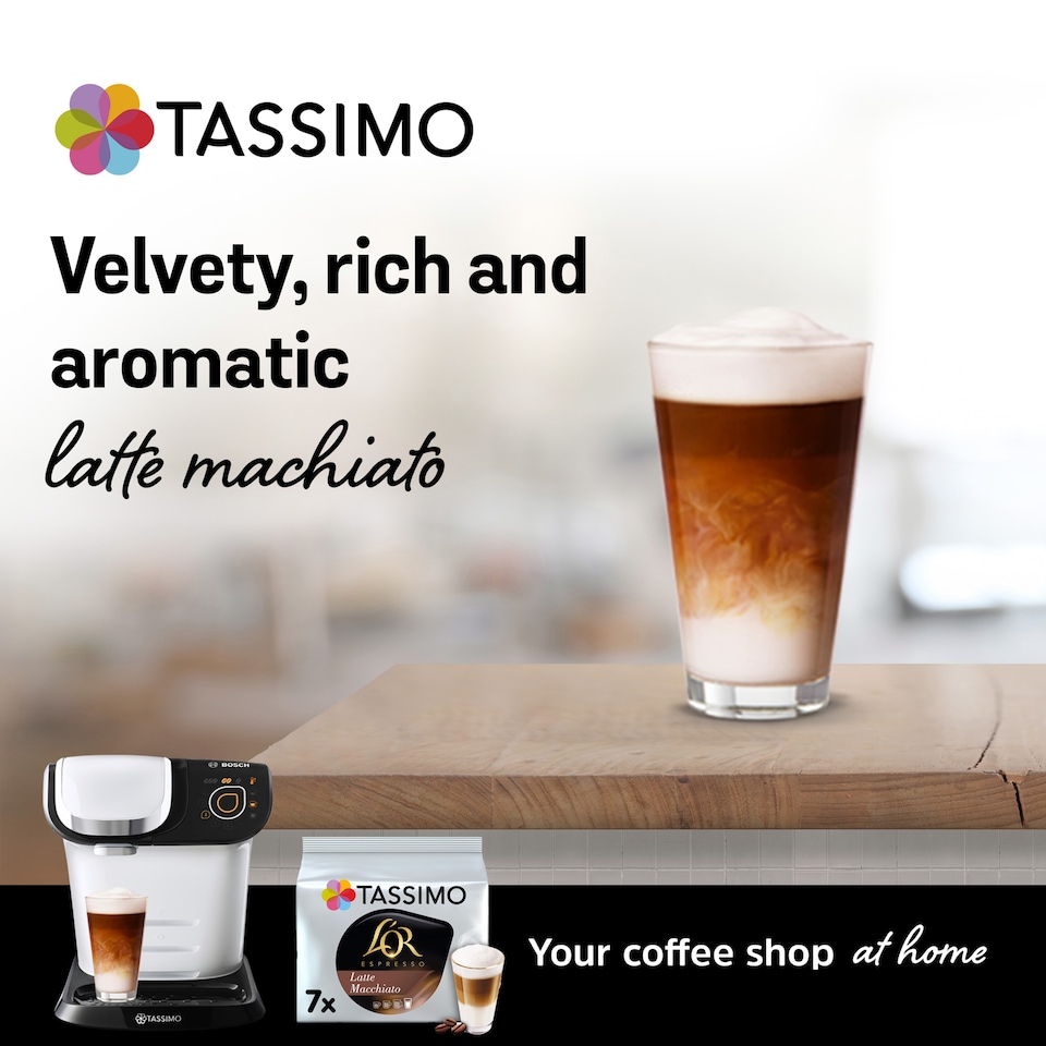 image 1 of Tassimo L'or. Latte Macchiato Pods 7 Pack 195.3G