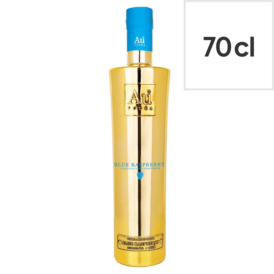 Au Vodka Blue Raspberry 70Cl