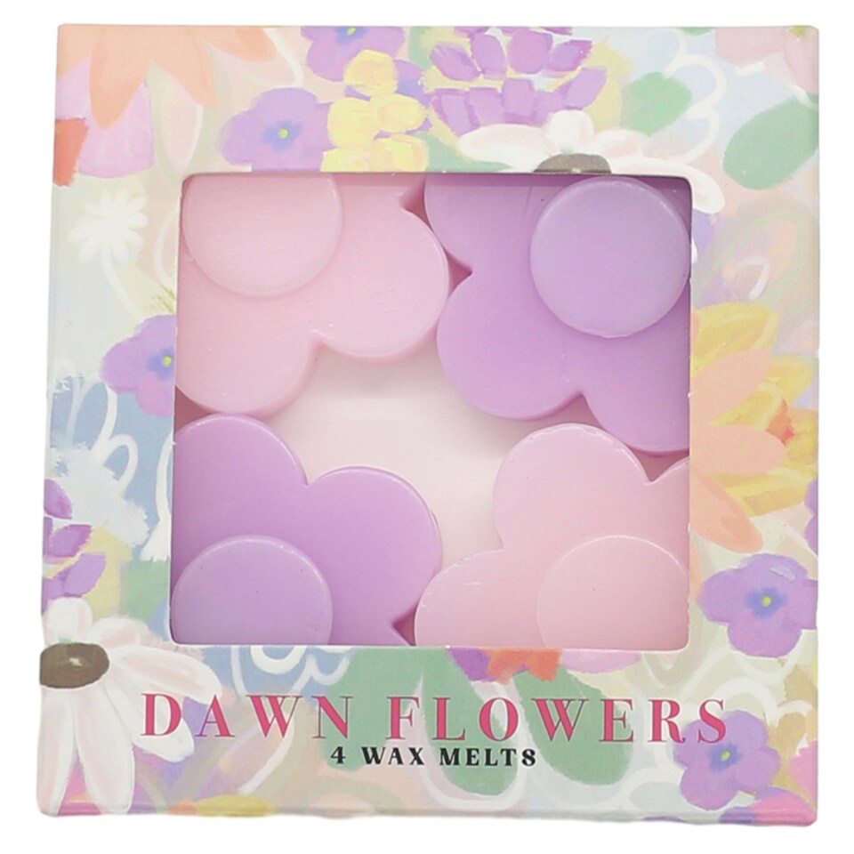 T DAWN FLOWERS WAX MELTS 4 x 20g