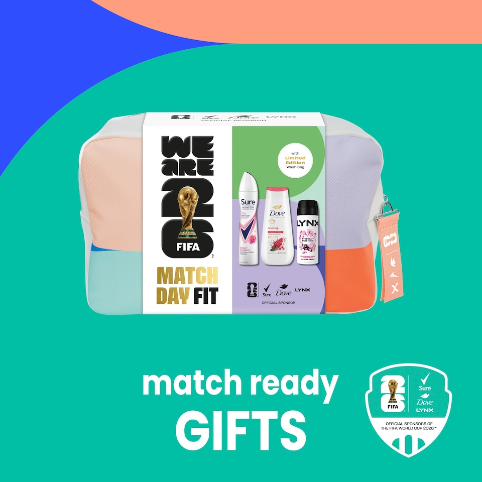 image 1 of Sure Match Day Fit FIFA Washbag for Her Gift Set