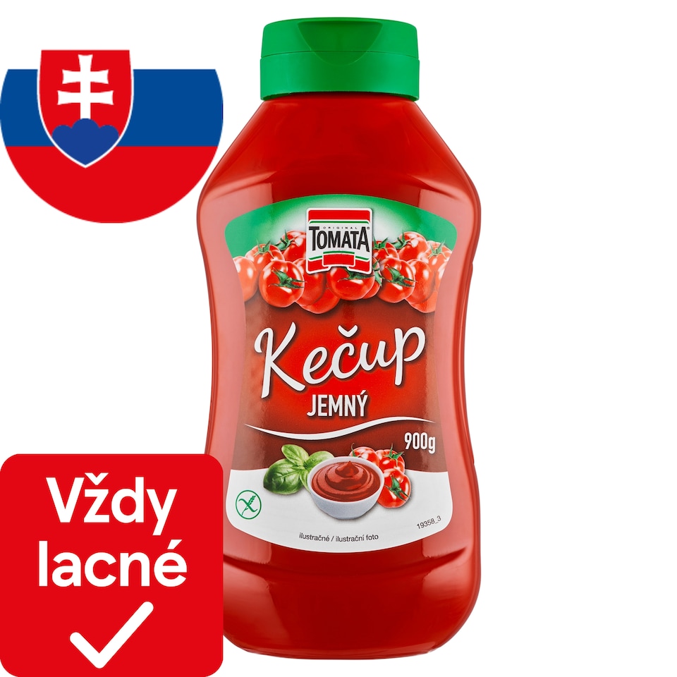 obrázok 1 z Tomata Kečup jemný 900 g