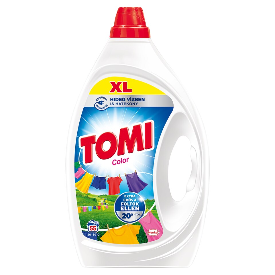 Tomi Color Liquid Detergent for Colored Clothes 55 Washes 2,475 l