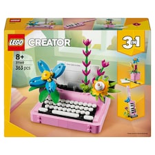 LEGO Creator 3 v 1 31169 Írógép virágokkal