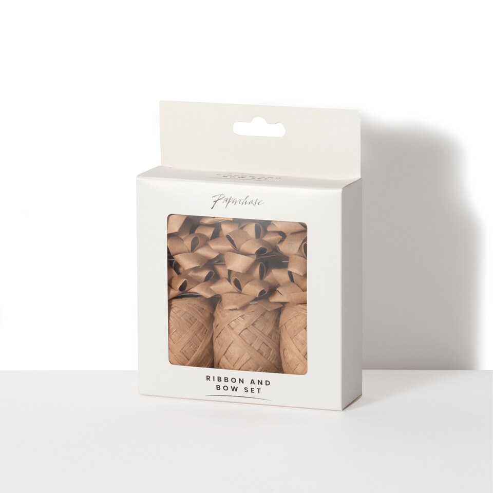image 1 of Paperchase ReKrafted Ribbon & Bow Pack