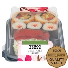 Tesco Vegetable Sushi 127G