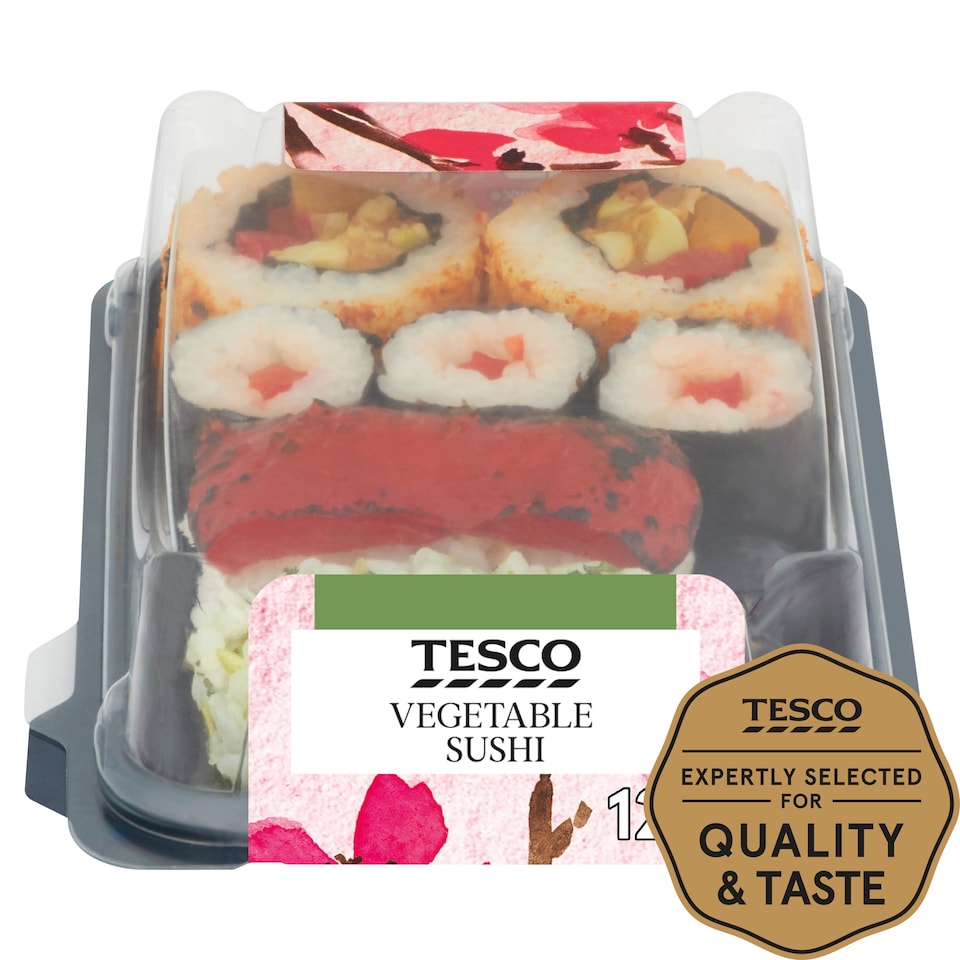 Tesco Vegetable Sushi 127G