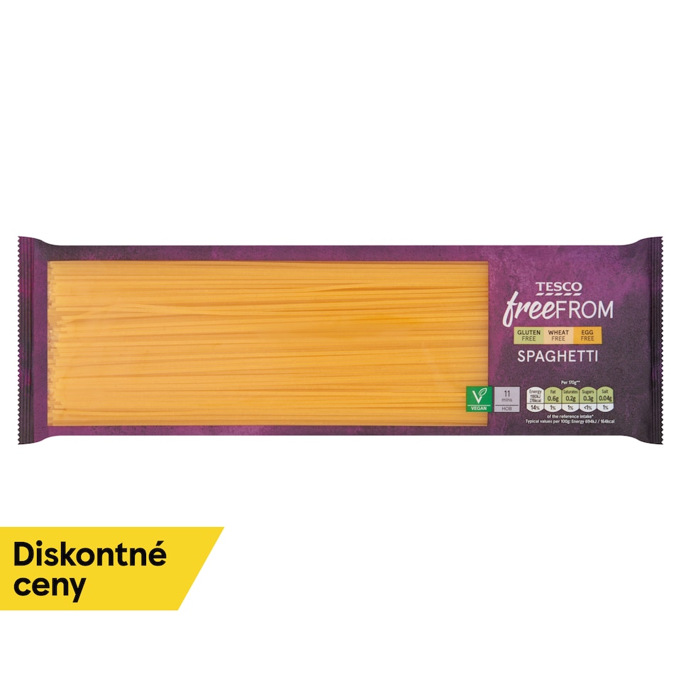 Tesco Free From Spaghetti sušené bezvaječné cestoviny 500 g