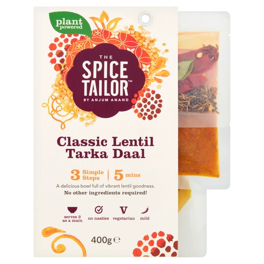 The Spice Tailor Classic Tarka Daal 400G Tesco Groceries