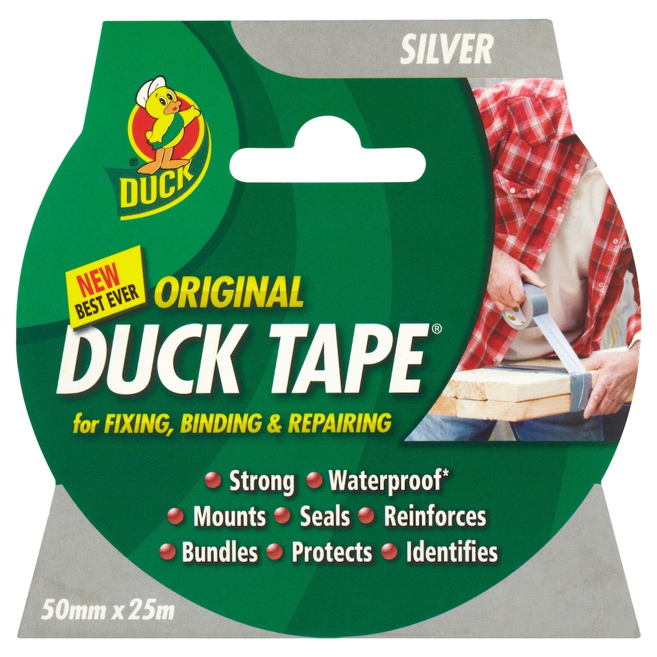 Duck Tape 50Mm X 25M Silver