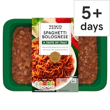 Tesco Spaghetti Bolognese 400G