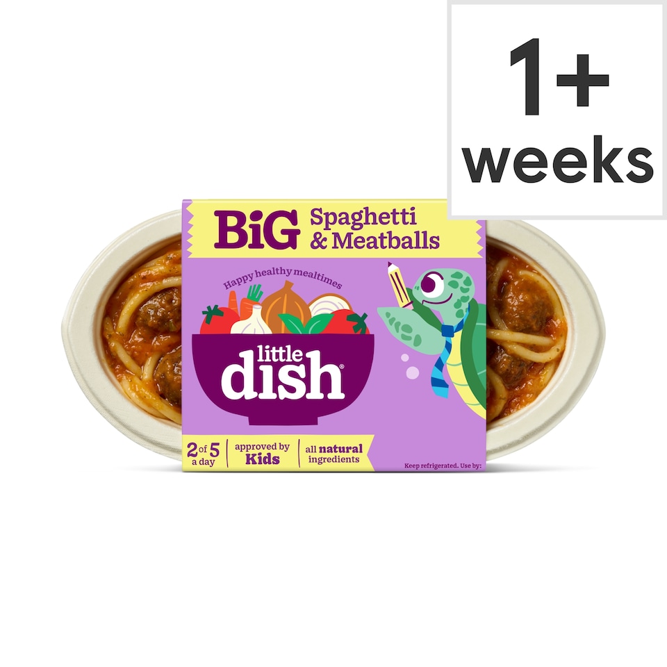 image 1 of Little Dish BIG Spaghetti & Meatballs 300g