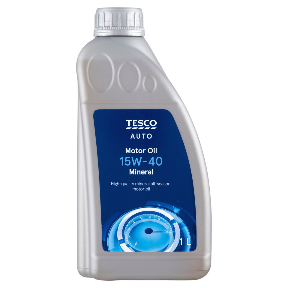 Tesco Auto Mineral 15W-40 Motor Oil 1 l