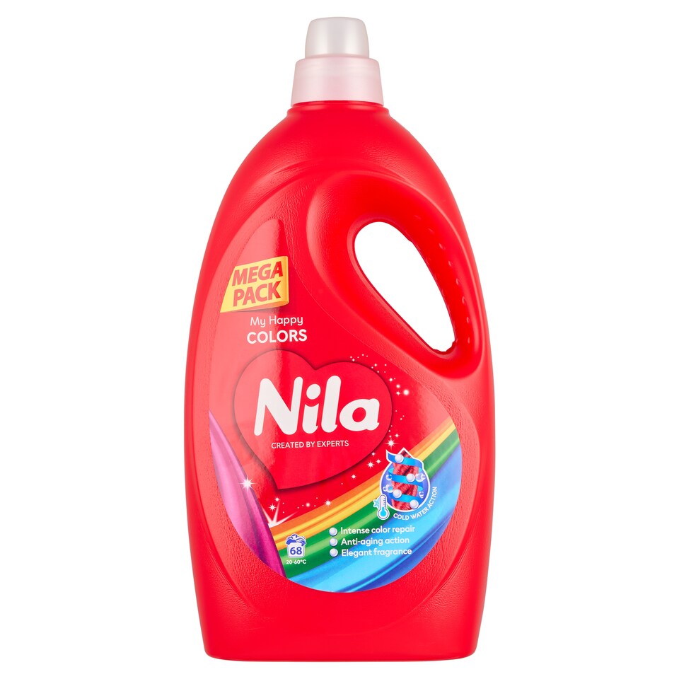 Nila My Happy Colors mosószer 68 mosás 3,7 l