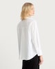 image 4 of F&F Pure Cotton Button Up Long Sleeved Shirt in White