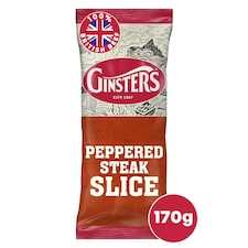 Ginsters Peppered Steak Slice 170G