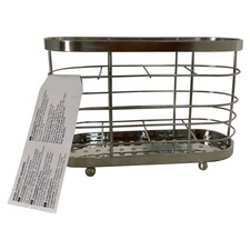 Tesco Stainless Steel Cutlery Drainer