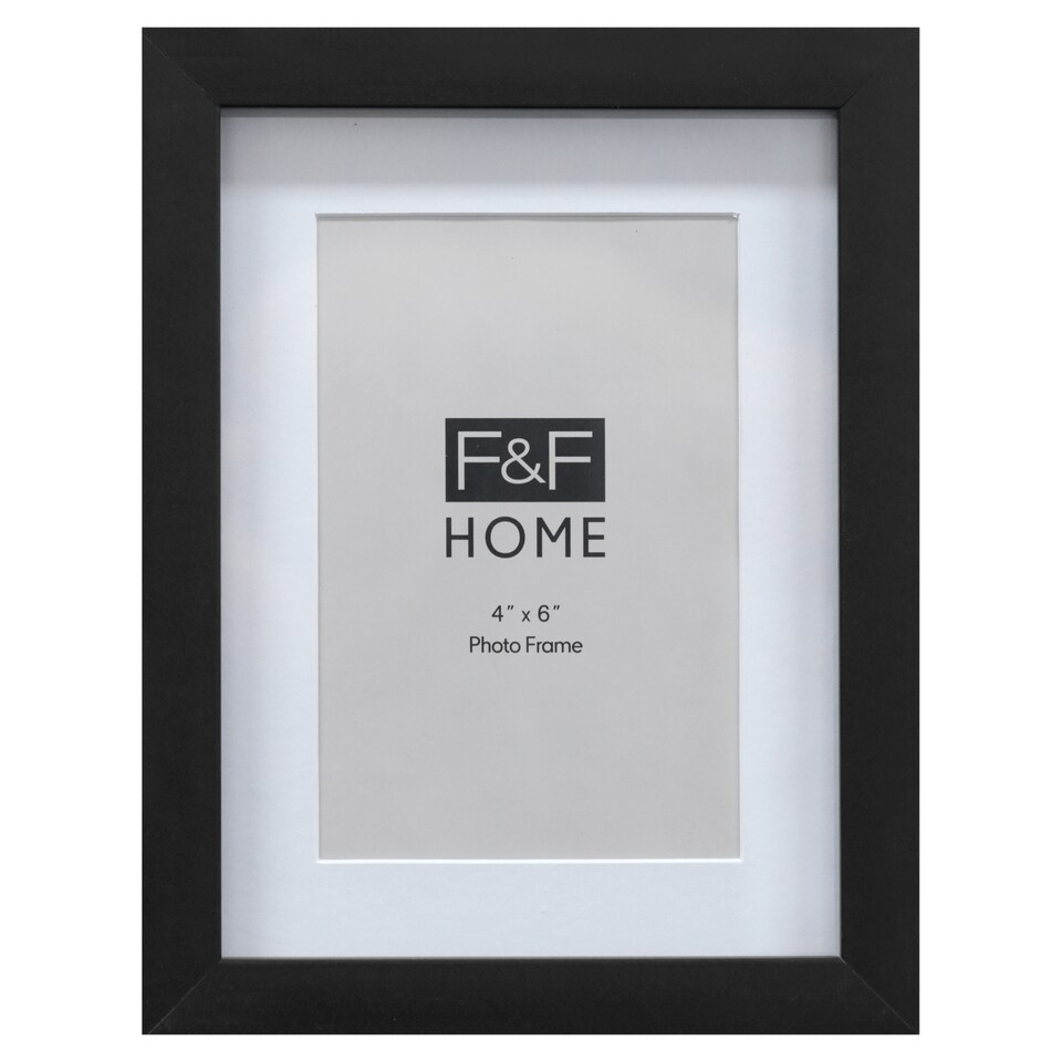 F&F Home Black Frame 10 x 15 cm
