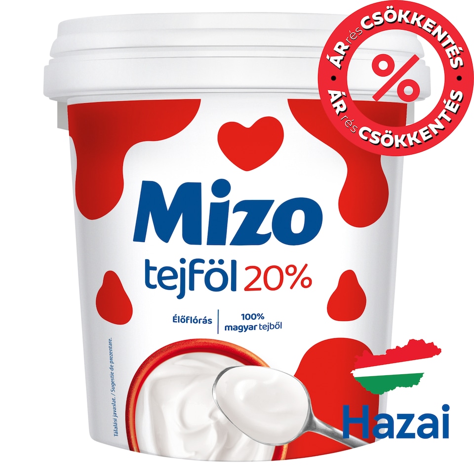 Mizo tejföl 20% 800 g  1. kép