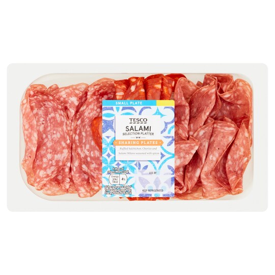 Tesco Salami Selection Platter 110G