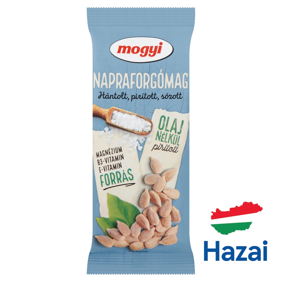 Mogyi hántolt, pirított, sózott napraforgómag 70 g