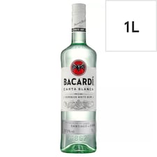 Bacardi Carta Blanca Rum 1 Litre