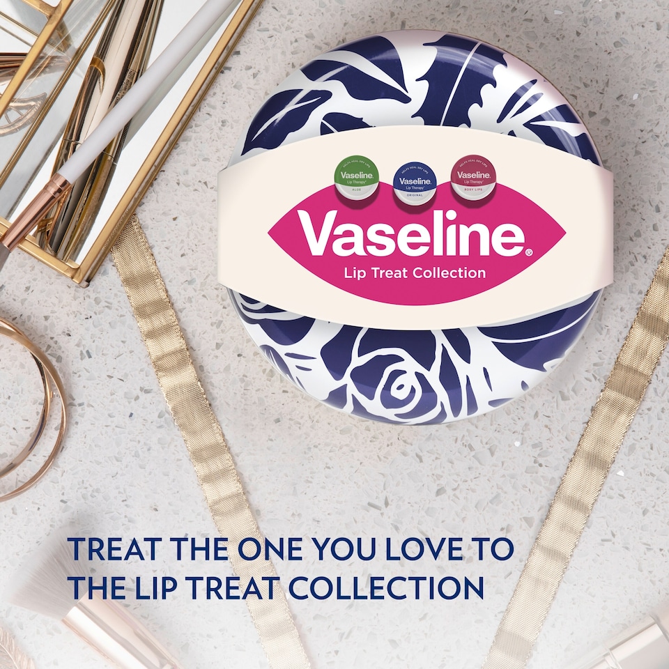 image 1 of Vaseline Lip Treat Collection Gift Set 60g