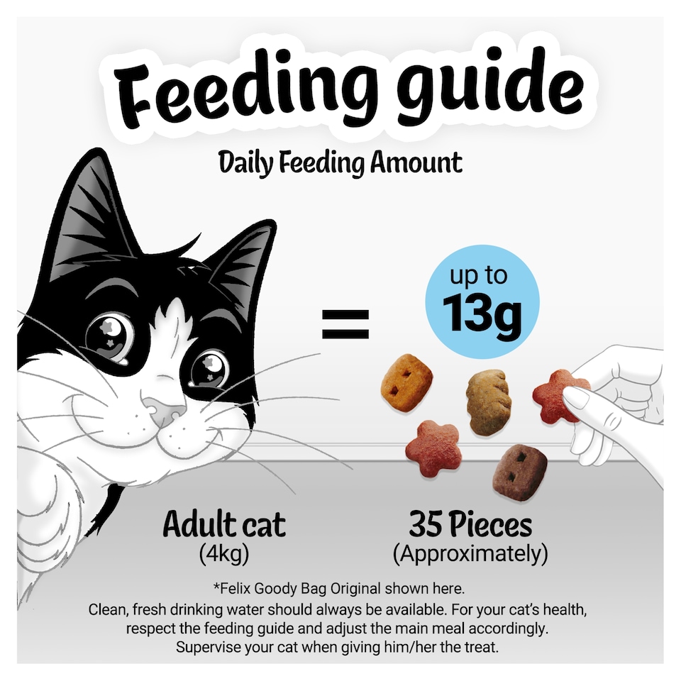 image 1 of Felix Goody Bag Cat Treats Original Mix 60G