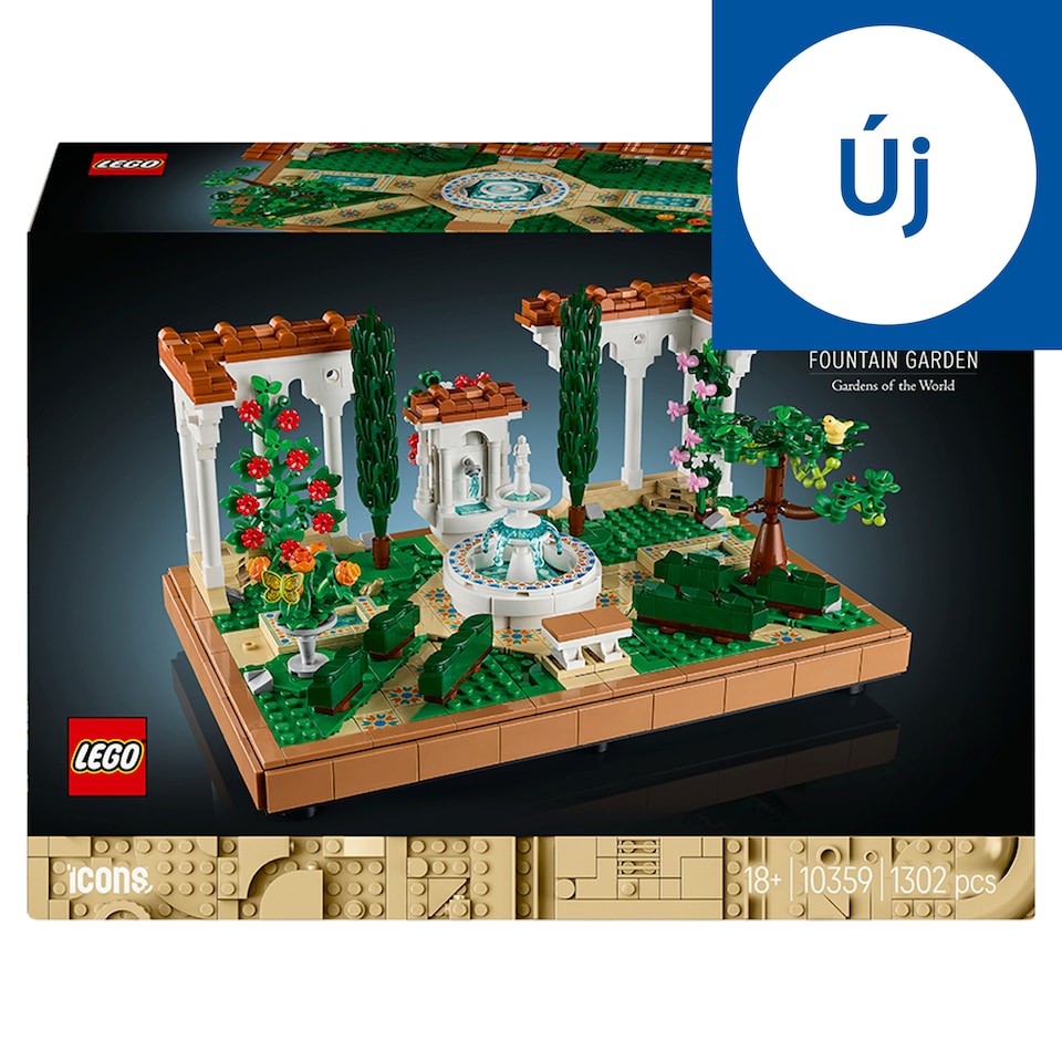LEGO Icons 10359 Kert szökőkutakkal  1. kép