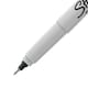 image 3 of Sharpie Permanent Markers, Ultra-Fine Point, Black, 2 Count