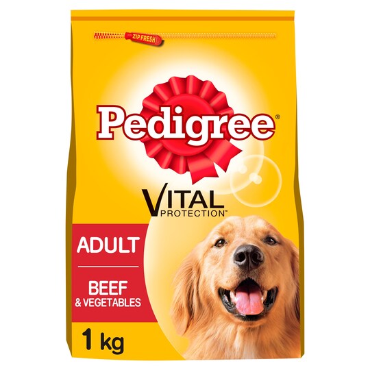 Pedigree Adult Complete Dry Beef Tesco Groceries