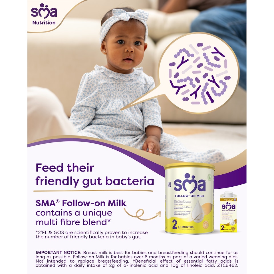 image 1 of SMA Follow-On Baby Milk Powder Formula 6-12 Months 800 G
