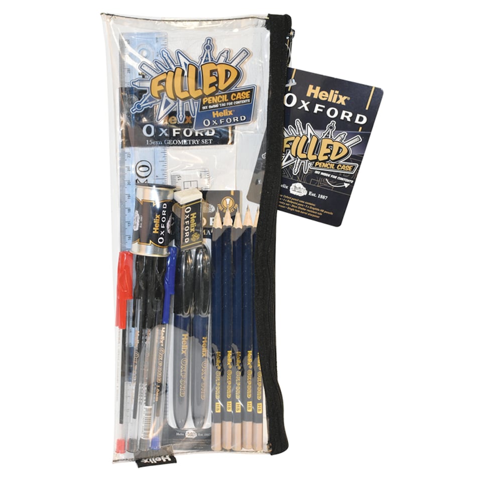 Oxford Filled Pencil Case