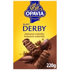 Opavia sušienky Zlaté Derby kakaové 220 g