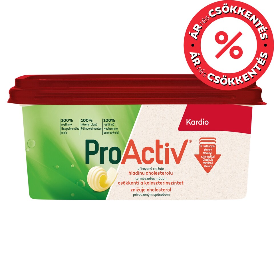 ProActiv Kardio növényi szterinnel margarin 400 g  1. kép