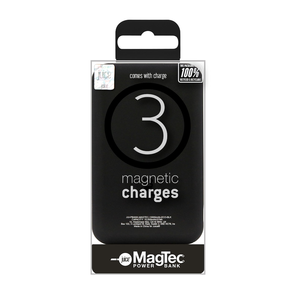 Juice Black Magtec 10K Powerbank