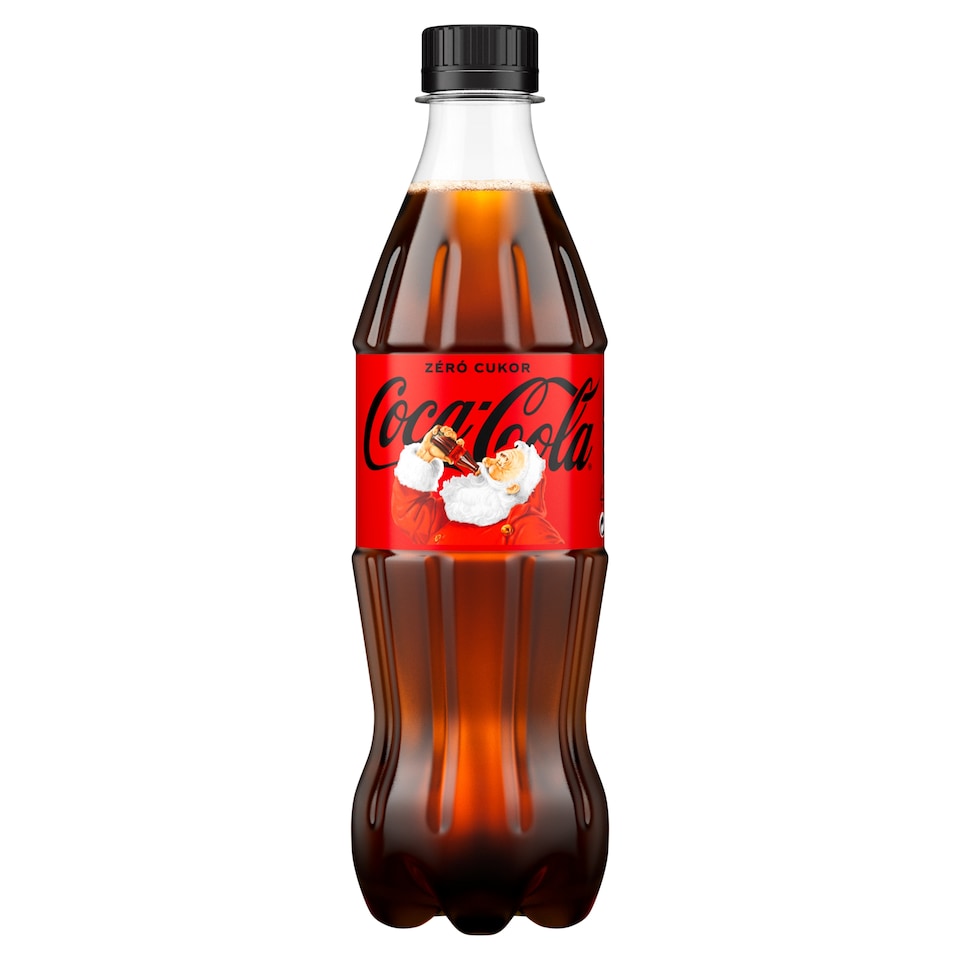 Coca-Cola zéró cukor colaízű energiamentes szénsavas üdítőital édesítőszerekkel 500 ml