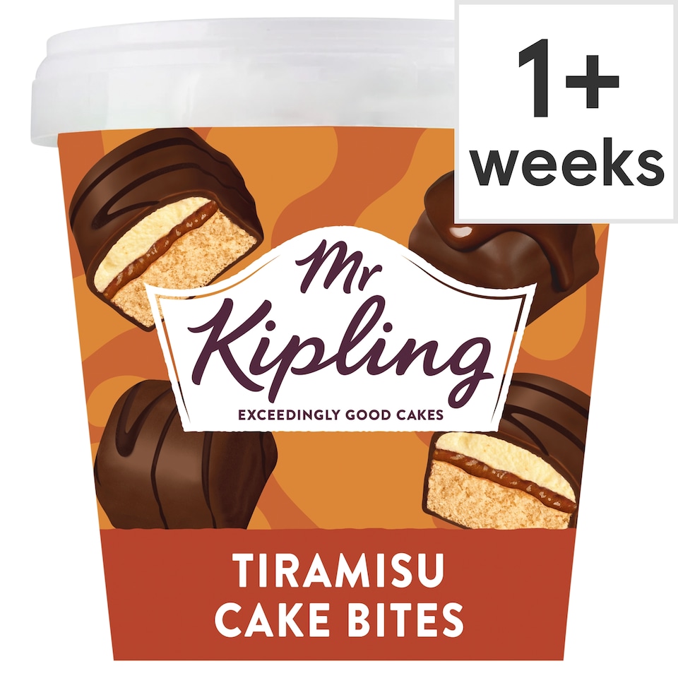 image 1 of  Mr Kipling Tiramisu flavour Mini Cake Bites 205g