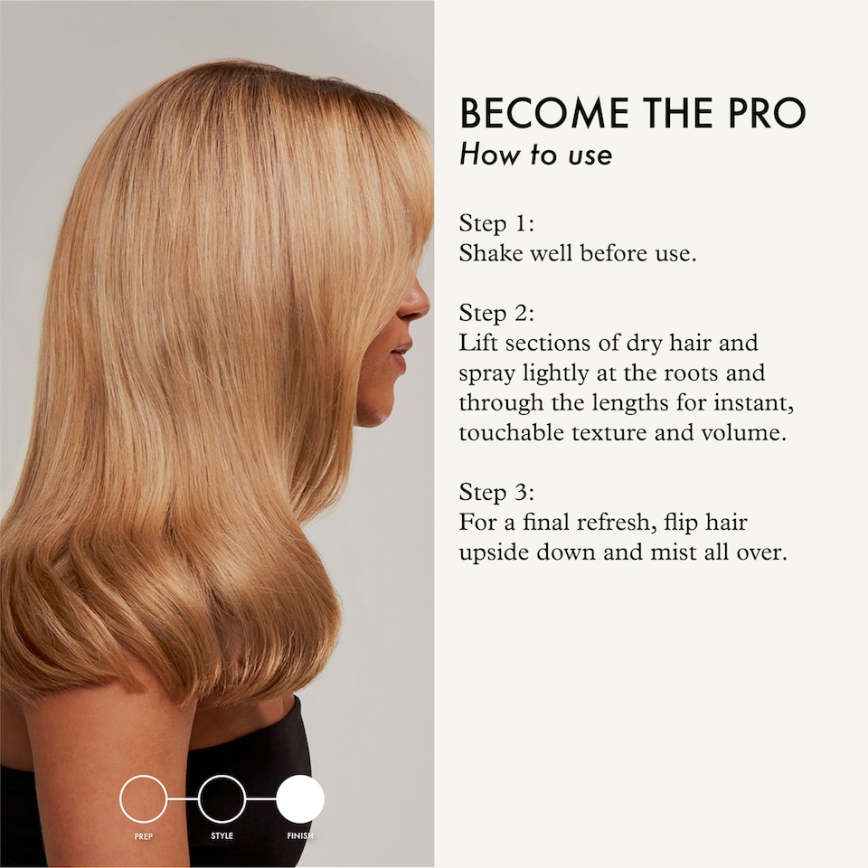 image 1 of John Frieda Volume Lift Pushed-Up Dry Texture Spray 200ml