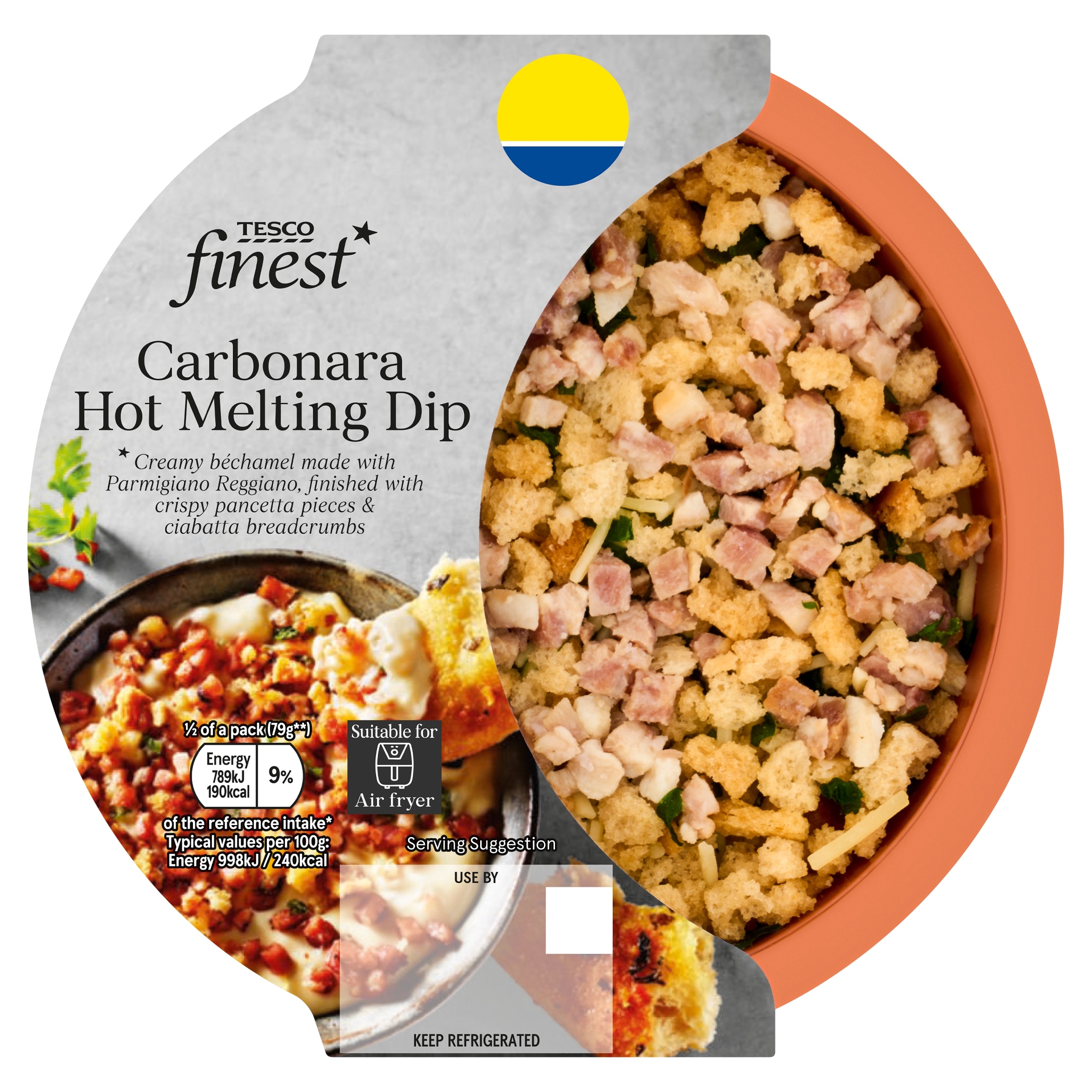 Tesco Finest Carbonara Hot Melting Dip 170g