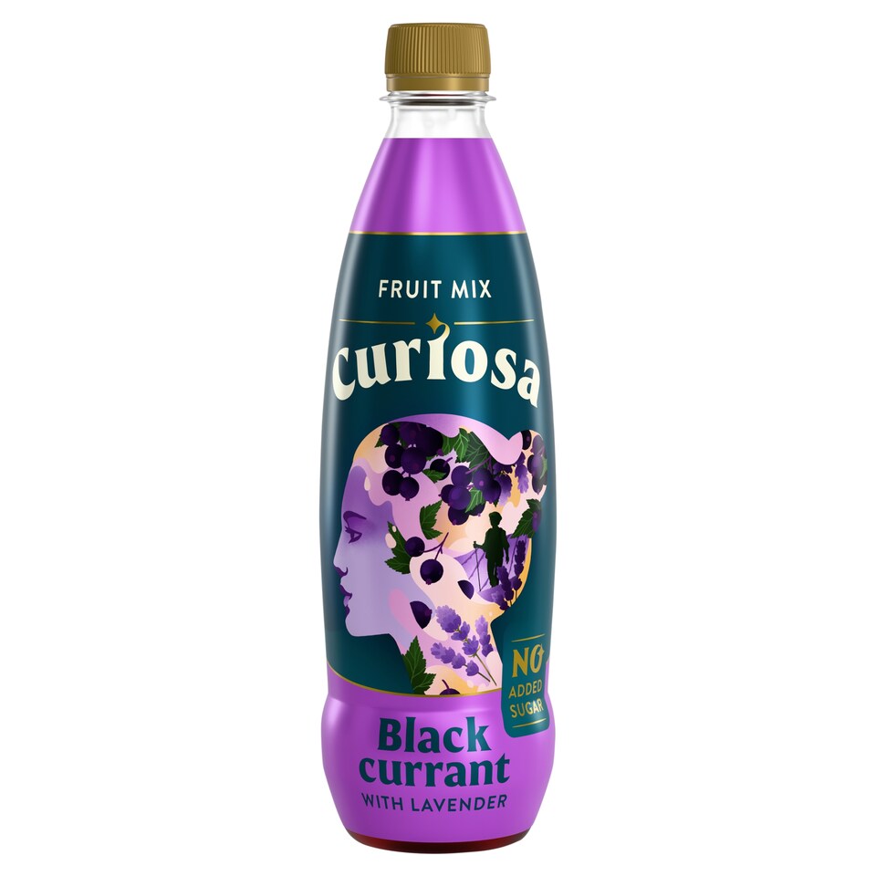 Curiosa Ovocný mix černý rybíz s levandulí 500ml