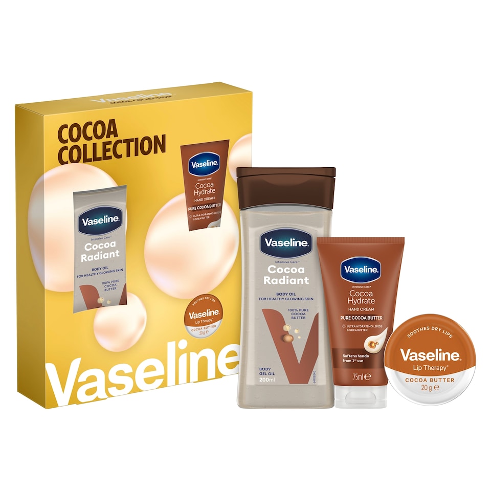 image 1 of Vaseline Cocoa Trio Collection