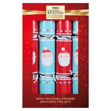 Tesco Santa Cube Cracker 12 Pack